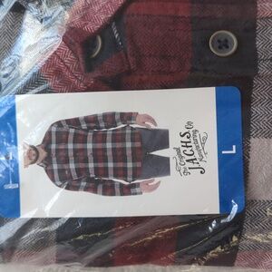 NWT The Original J.A.C.H.S. Manufacturing Co. Flannel Shirt Long Sleeves